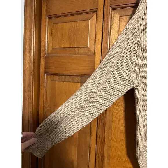 Wilfred Women's Montpellier Turtleneck Sweater Heather Constant Camel Size M - Picture 4 of 10